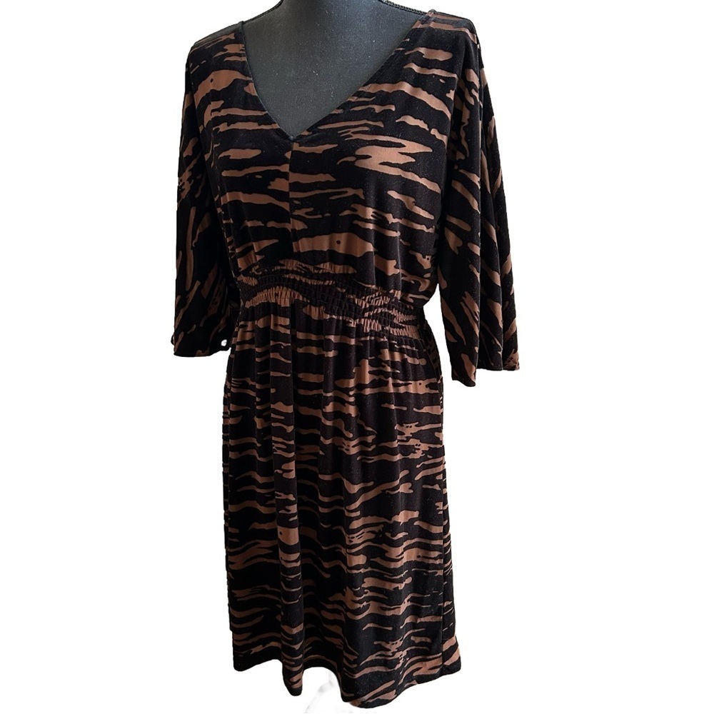 Soma Pull-On Elbow Sleeve Dress, Size Medium